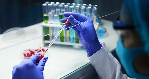 Scientist in a lab