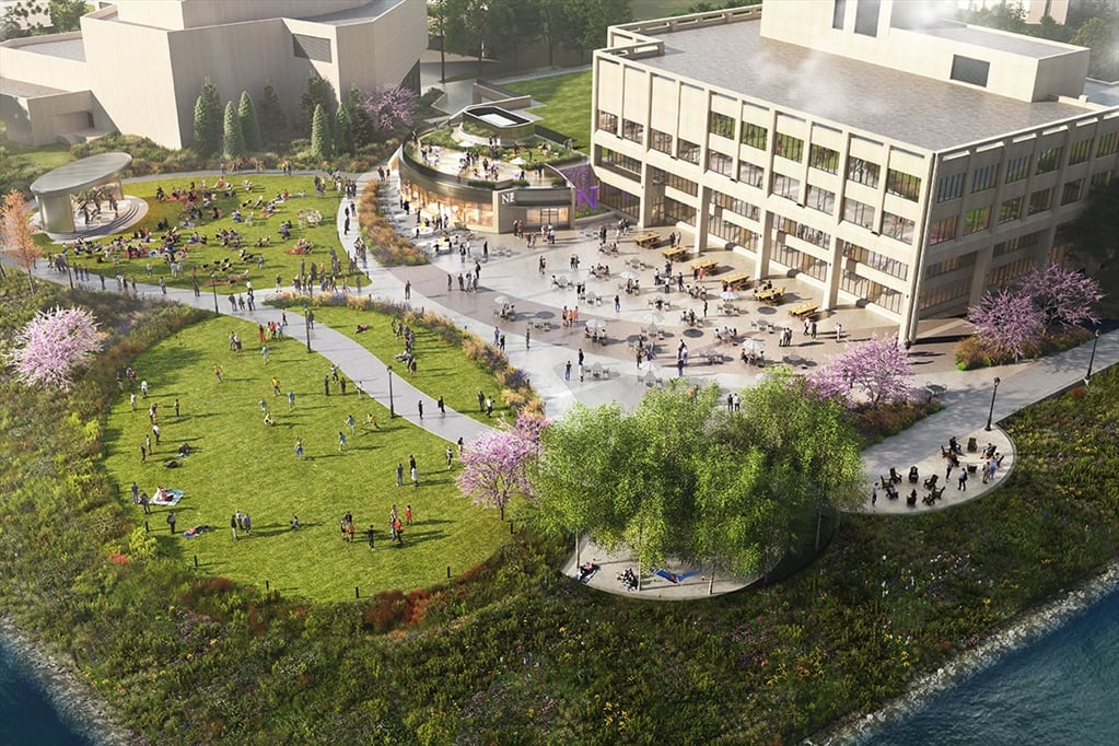 East Lawn illustration